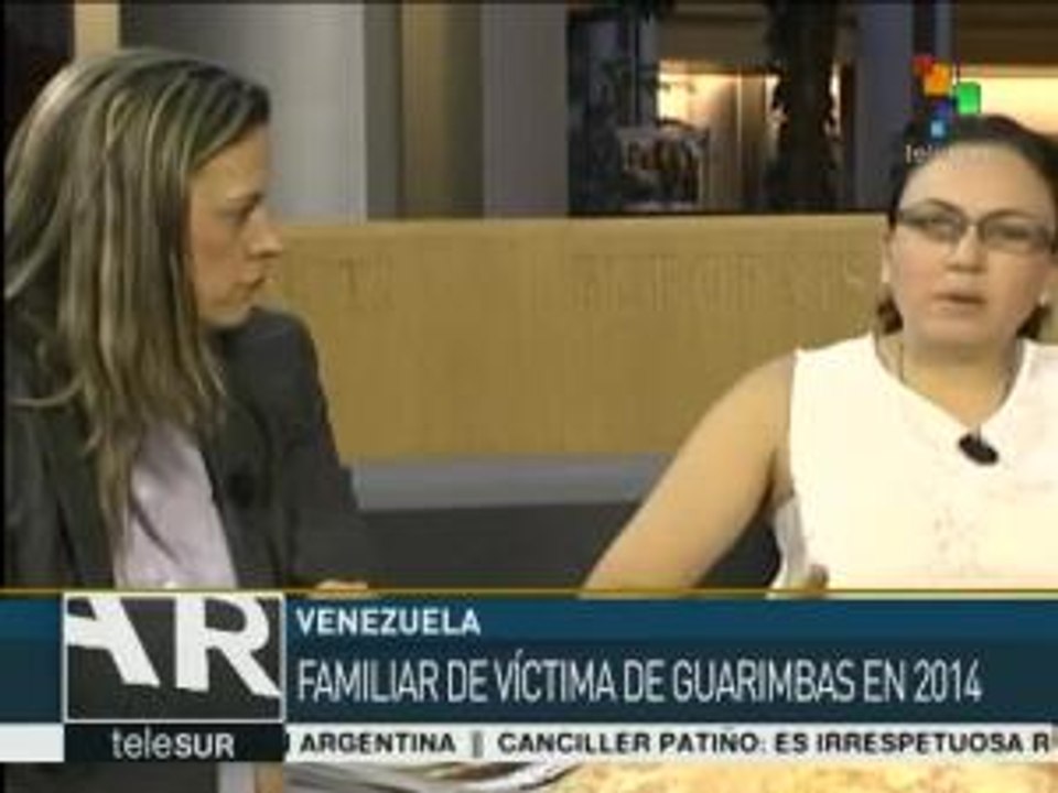 Venezuela: testimonios de familiares de víctimas de guarimbas en 2014