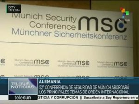 Alemania: inicia 52 Conferencia de Seguridad de Múnich