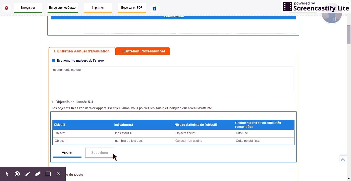 Tutoriel: Réaliser l'EAE d'un collaborateur (2/2)
