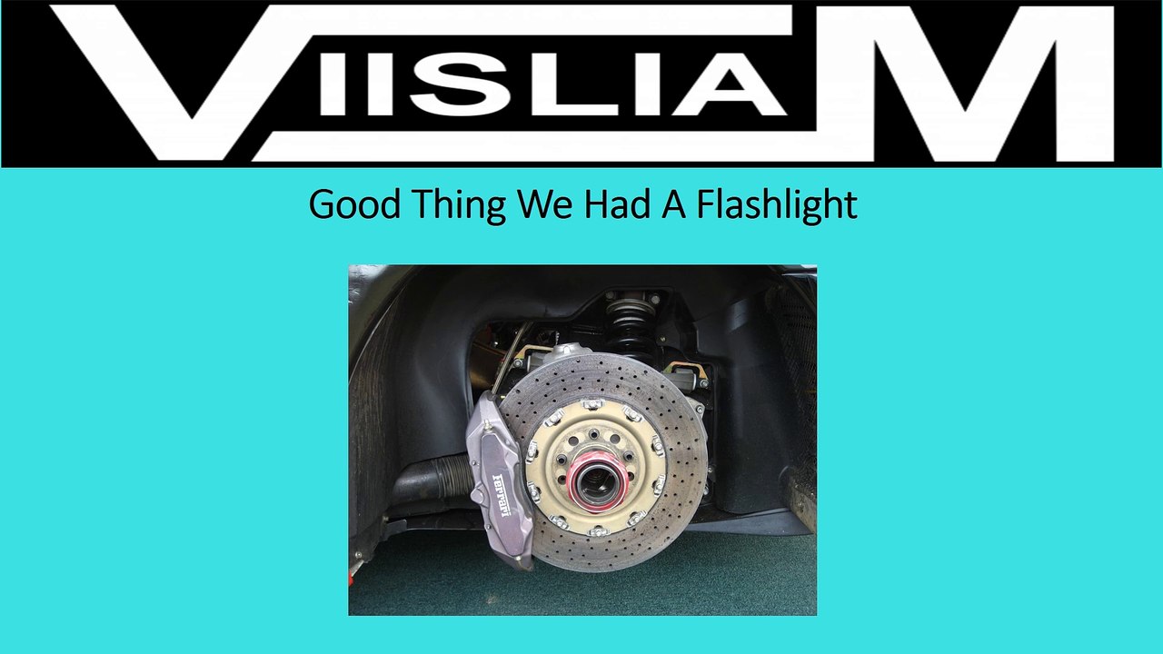 Good Thing We Had A Flashlight