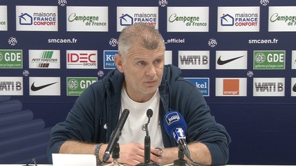 La conférence de presse avant Lyon - SMCaen