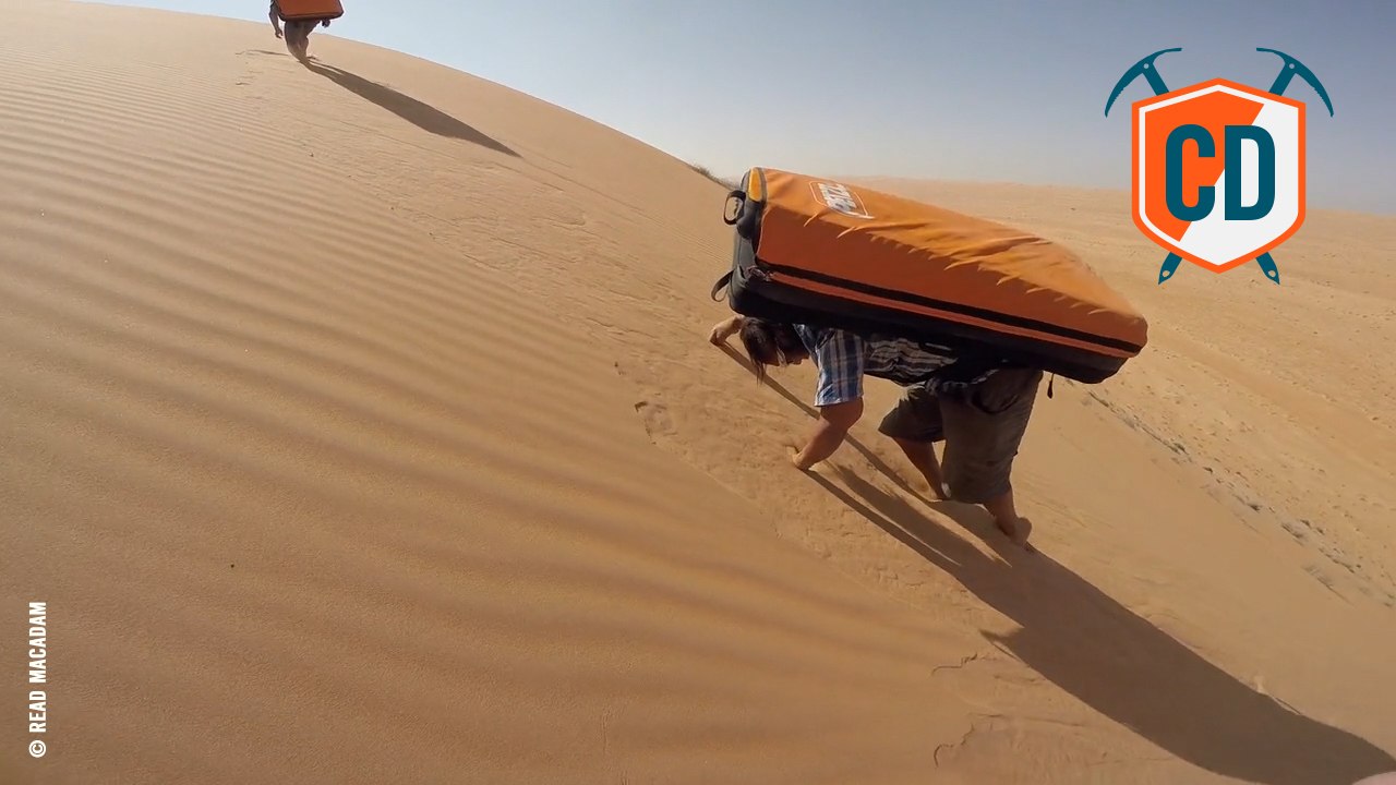 Phillipe Ribiere Discovers Bouldering In Oman | Climbing Daily,...