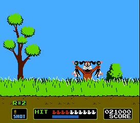 Old Sega Mega Drive Game Duck hunt on PC