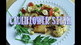 Easy Vegan Recipe _ Cauliflower Steak