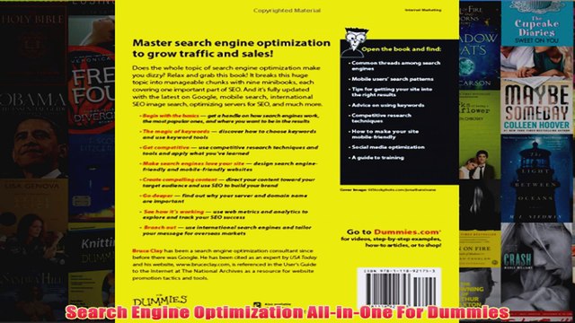 Download PDF Search Engine Optimization AllinOne For Dummies FULL FREE