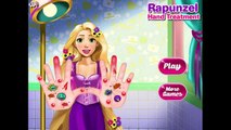 Disney Princess Rapunzel Hand Treatment Game - Baby Children Doctor Tangled Games