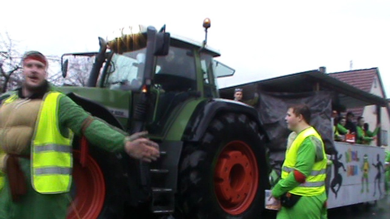 Diebach Faschingszug 09.02.2016 mit Hubert und Matthias Gruppe Weintrauben (1)
