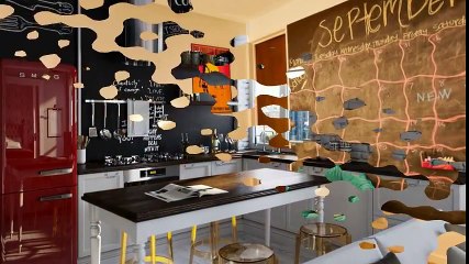 Грифельная или меловая доска в интерьере- стильно и модно