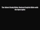 Download The Oxford Study Bible: Revised English Bible with the Apocrypha PDF Online