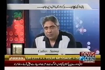 Indian Film Star Raza Murad Exclusive in , Pakistan Chowk ,