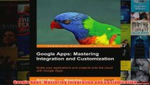 Download PDF  Google Apps Mastering Integration and Customization FULL FREE
