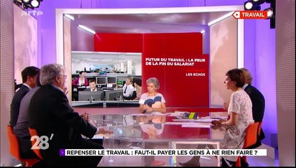 Revenu universel / REPENSER LE TRAVAIL  FAUT-IL PAYER LES GENS À NE RIEN FAIRE-28 minutes_Arte_2016_02_11_20_05