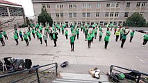 Flashmob Euro 2016 College Emile Falabrègue