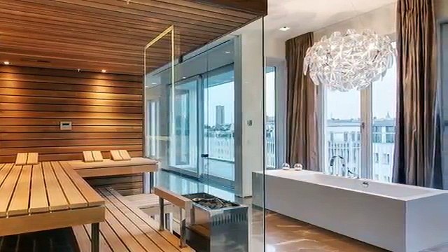 Домашняя сауна в ванной комнате