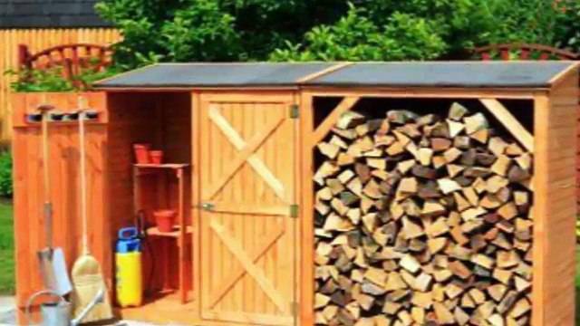 Дровница для дачи. Несколько оригинальных идей