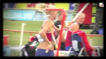 Cathrine Larsåsen 02, beautiful pole vaulter jump and after jump