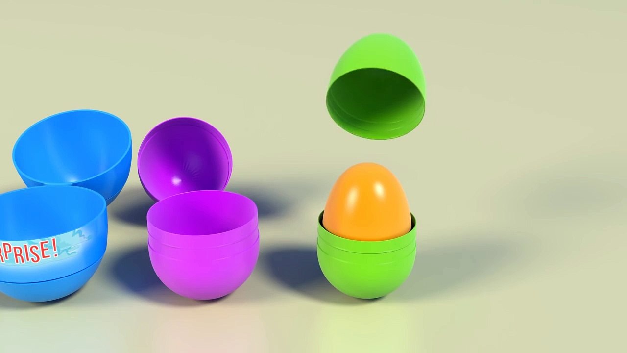Learn Colors With Surprise Eggs For Kids - Opening Surprise Eggs - Binkie TV