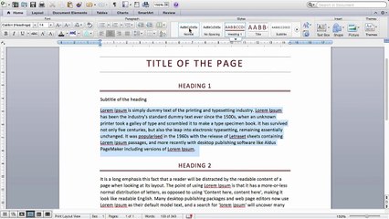 Complete MS Word 2013 Mac - 4