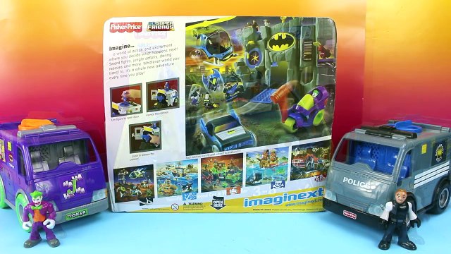 Imaginext Two Face Van with The Riddler & Two Face Also Joker van Gotham city Batman