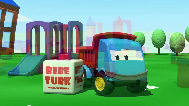 Çizgi Film Akıllı Excavator Dodo figürleri öğreniyor (Küre) Bölüm 4