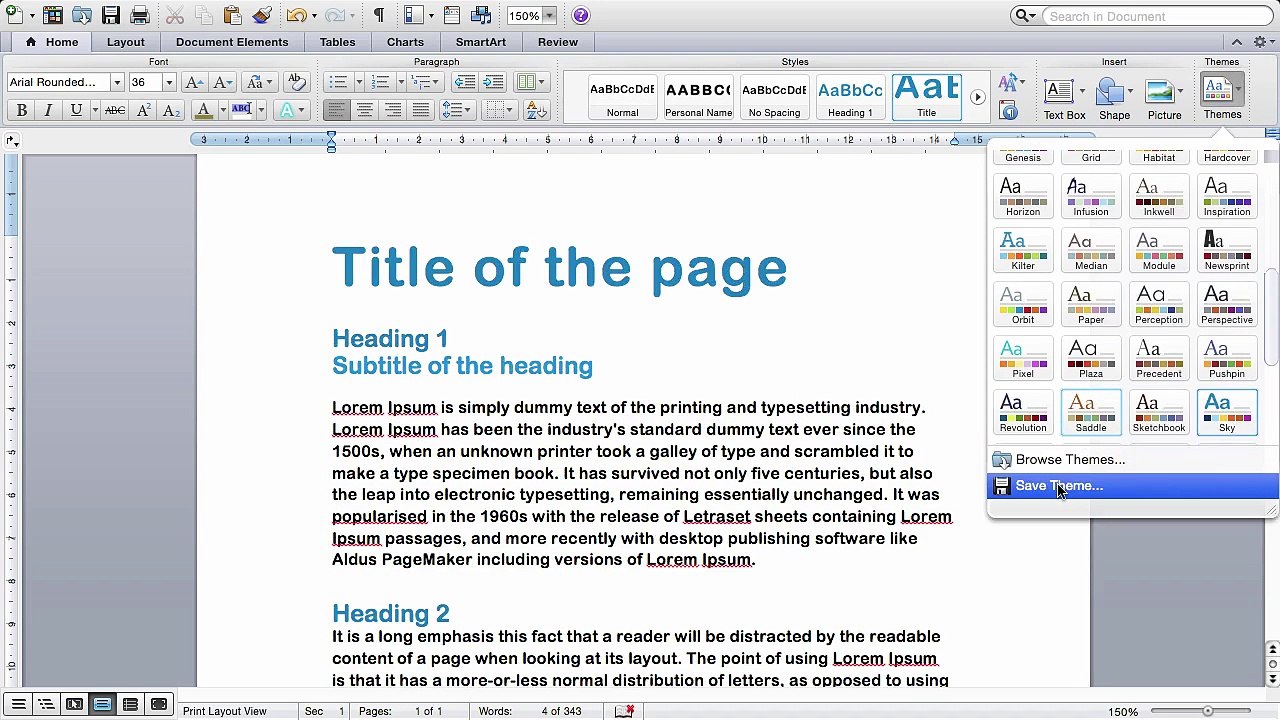 Complete MS Word 2013 Mac - 6