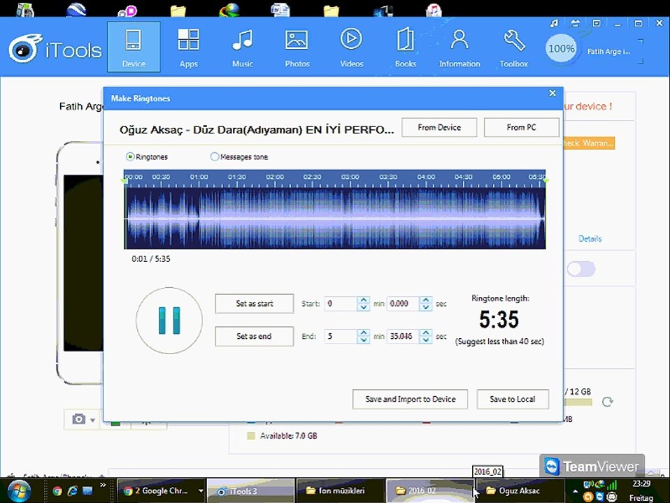 iphone 4s 5s 6s 7 zil sesi ve müzik nasıl atılır yapılır http://www.teknolojirehberi.org