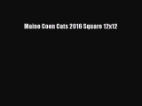 [PDF] Maine Coon Cats 2016 Square 12x12 [Download] Full Ebook