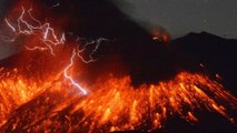 Japon : L'impressionnante éruption du volcan Sakurajima