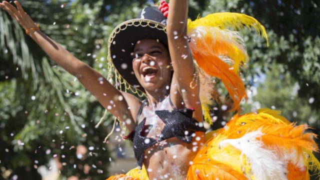 Millions party during carnival celebrations, from South America to the Caribbean