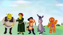 Shrek Finger Family / Nursery Rhymes