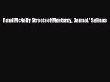 [PDF] Rand McNally Streets of Monterey Carmel/ Salinas [Read] Full Ebook