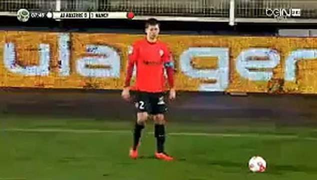 Anthony Robic Goal - AJ Auxerre 0-2 AS Nancy 12.02.2016
