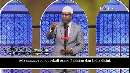 Dr. Zakir Naik Menghancurkan Tipuan Pemuda Kristen -
