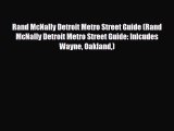 [PDF] Rand McNally Detroit Metro Street Guide (Rand McNally Detroit Metro Street Guide: Inlcudes