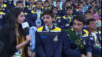 HBL PSL Moments - Interview with APS Students, nice to see them