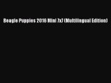 Read Beagle Puppies 2016 Mini 7x7 (Multilingual Edition) Ebook Free