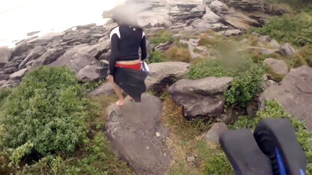 Парень не на шутку перепугался удара молнии