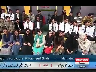 sindh government ki halat pe Khabadaar main Nasir n Aga majid ki performance