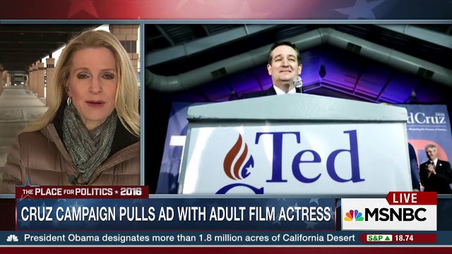 Ted Cruz Campaign Pulls Ad With Softcore Porn Actress MSNBC