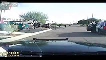 Arizona Cop Rams Armed Suspect With His Car To End Crosstown Crime Spree [DASHCAM]