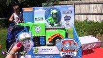 Paw Patrol Mega FIRE TRUCK Eggs! HobbySpider   HobbyTiger Surprise Toys HobbyKidsTV