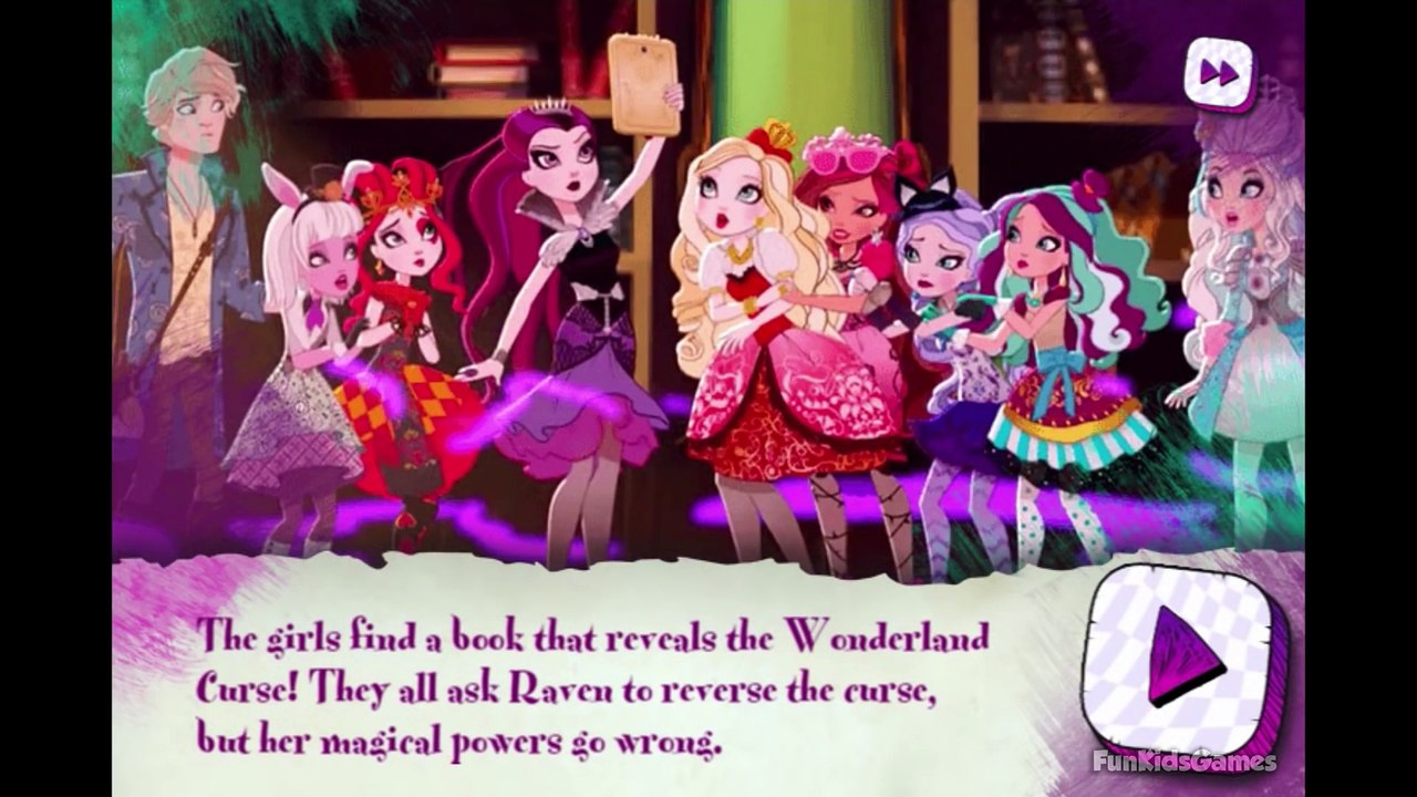 Ever After High - Wonderland Adventure   Ever After High Full Episodes Games