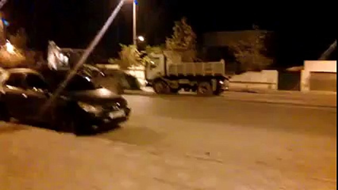 جمع الاشجار بعد مرور الملك بفاس