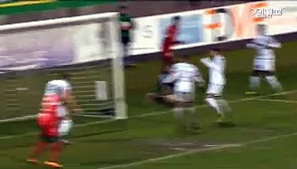 Pierre Gibaud Own Goal Dijon 1-2 Sochaux 12.02.2016