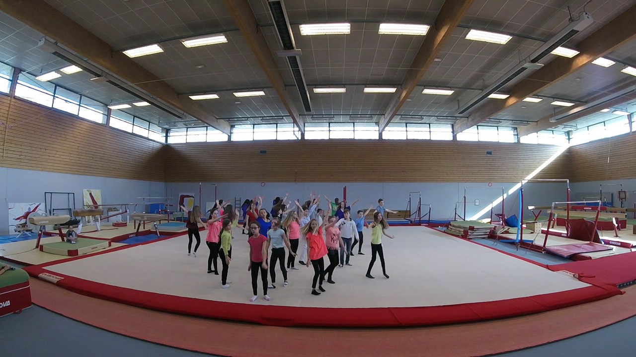 flashmob euro 2016 collège de Boigne La Motte Servolex Savoie