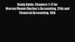 Read Study Guide Chapters 1-17 for Warren/Reeve/Duchac's Accounting 25th and Financial Accounting