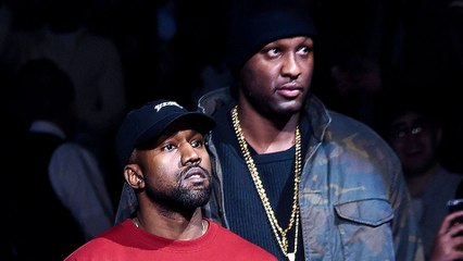 Lamar Odom Attends Kanye West’s Fashion Show