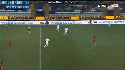 El Shaarawy Fantastic SHOOT | Carpi - AS Roma 12.02.2016 HD