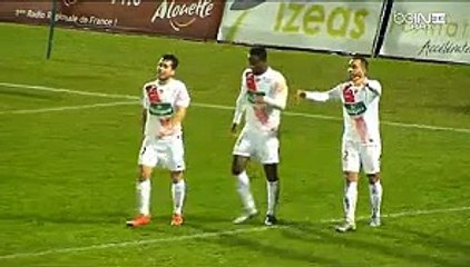 Alexandre Alphonse Goal Niort 1-2 Brest 12.02.2016