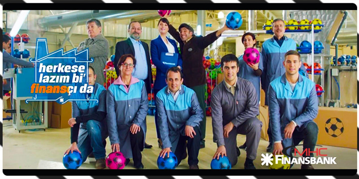 Finansbank Sahanın Her Yerinde Reklam Filmi